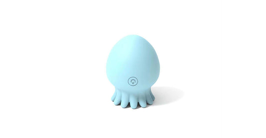 Octopus-shaped female suction vibrator