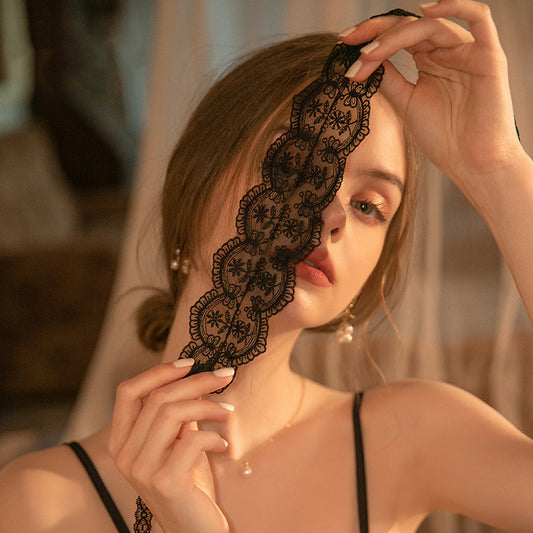 Erotic Lingerie Hollow Eye Mask