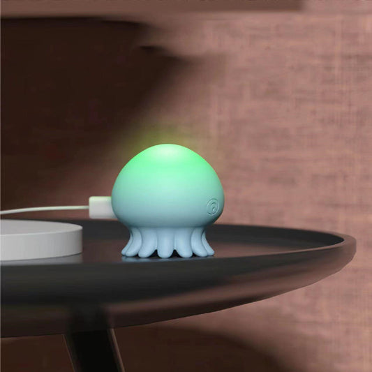 Octopus-shaped female suction vibrator