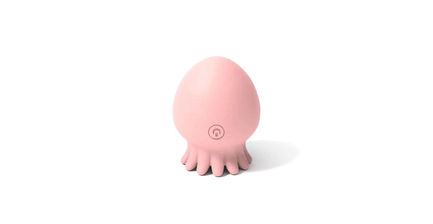 Octopus-shaped female suction vibrator